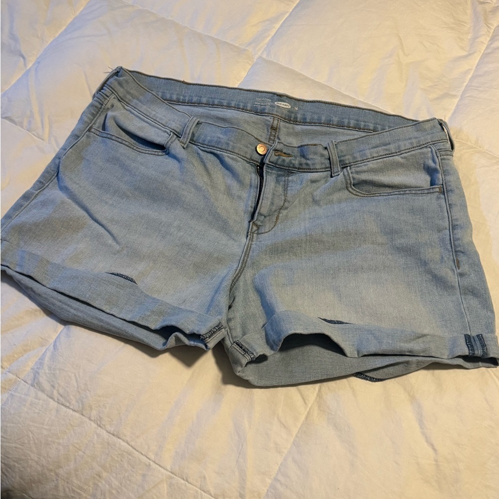 Old Navy Light Blue Jean Shorts